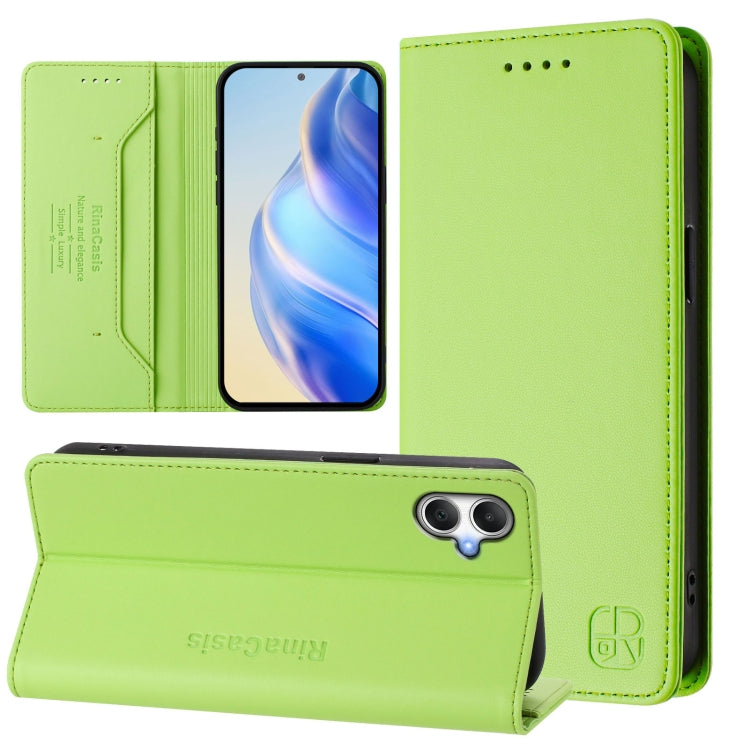 Custodia in pelle RFID con ventosa magnetica per Galaxy A27 5G, Samsung Galaxy