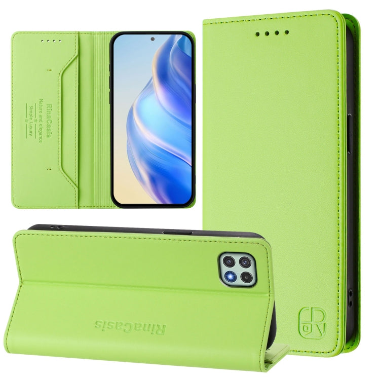 Custodia in pelle RFID con ventosa magnetica per Samsung Galaxy A54, A13 e A22