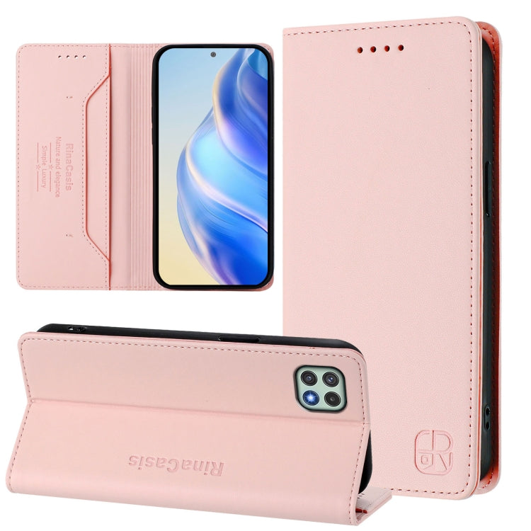 Custodia in pelle RFID con ventosa magnetica per Samsung Galaxy A54, A13 e A22