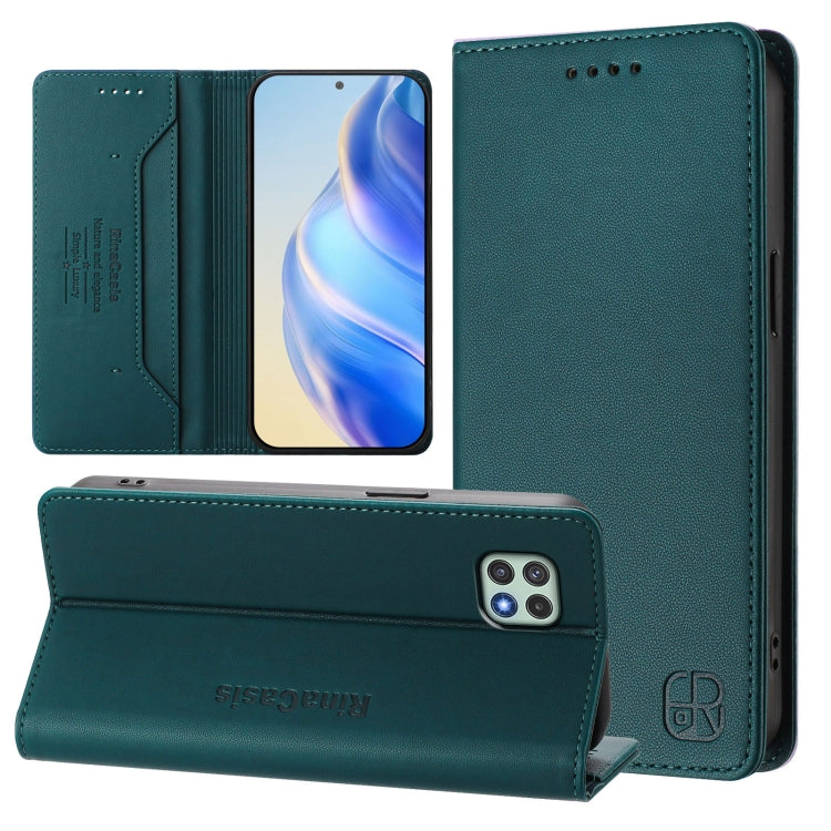Custodia in pelle RFID con ventosa magnetica per Samsung Galaxy A54, A13 e A22