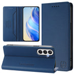 Custodia in pelle RFID con ventosa magnetica per Samsung Galaxy A05 4G, A05s 4G