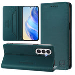 Custodia in pelle RFID con ventosa magnetica per Samsung Galaxy A05 4G, A05s 4G