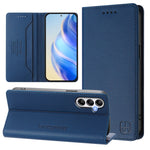 Custodia in pelle RFID con ventosa magnetica per Samsung Galaxy A04e 4G, A14 5G