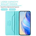 Custodia in pelle RFID con ventosa magnetica per Galaxy A27 5G, Samsung Galaxy