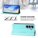Custodia in pelle RFID con ventosa magnetica per Galaxy A27 5G, Samsung Galaxy