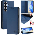 Custodia in pelle RFID con ventosa magnetica per Galaxy A27 5G, Samsung Galaxy