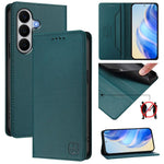 Custodia in pelle RFID con ventosa magnetica per Galaxy A27 5G, Samsung Galaxy