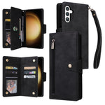 Custodia in pelle a tre pieghe con fibbia per Samsung Galaxy S25 Edge, S25, S25+