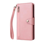 Custodia in pelle a tre pieghe con fibbia per Samsung Galaxy S25 Edge, S25, S25+