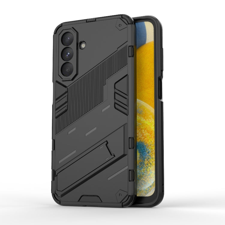 Custodia antiurto Punk Armor 2 in 1 PC + TPU con supporto invisibile per Samsung