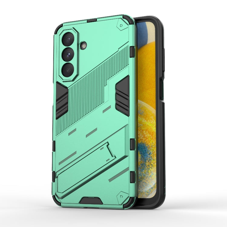 Custodia antiurto Punk Armor 2 in 1 PC + TPU con supporto invisibile per Samsung