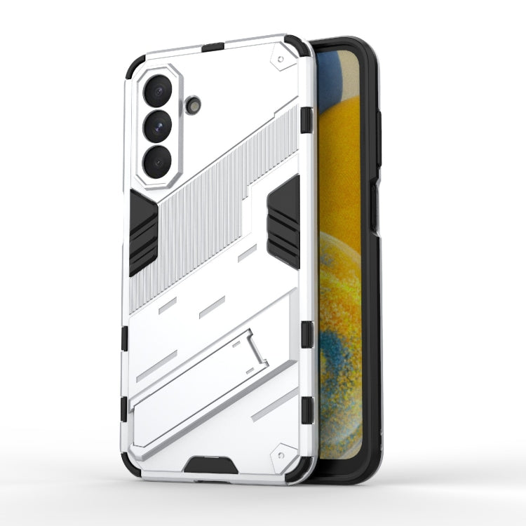 Custodia antiurto Punk Armor 2 in 1 PC + TPU con supporto invisibile per Samsung