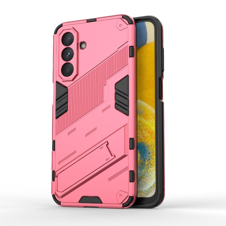 Custodia antiurto Punk Armor 2 in 1 PC + TPU con supporto invisibile per Samsung