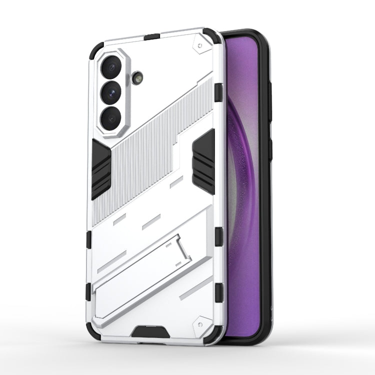 Custodia antiurto Punk Armor 2 in 1 PC + TPU con supporto invisibile per Samsung