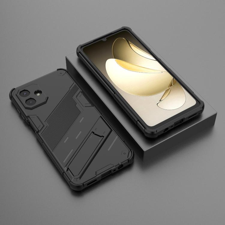 Custodia antiurto Punk Armor 2 in 1 PC + TPU con supporto invisibile per Samsung