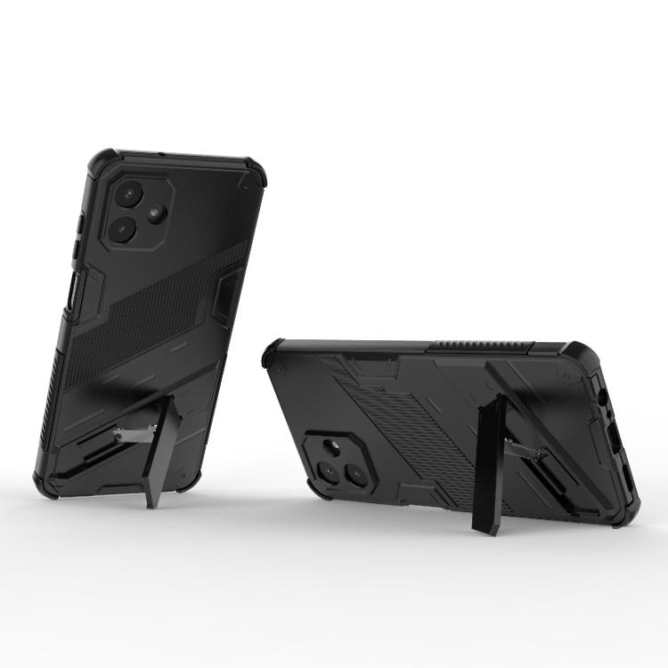 Custodia antiurto Punk Armor 2 in 1 PC + TPU con supporto invisibile per Samsung