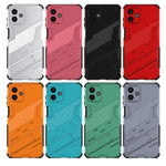 Custodia antiurto Punk Armor 2 in 1 PC + TPU con supporto invisibile per Samsung