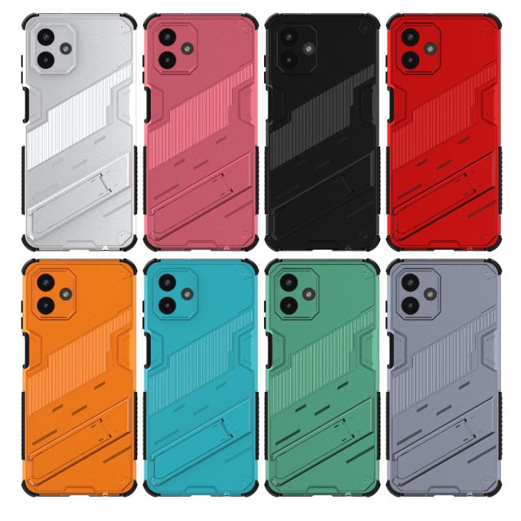 Custodia antiurto Punk Armor 2 in 1 PC + TPU con supporto invisibile per Samsung