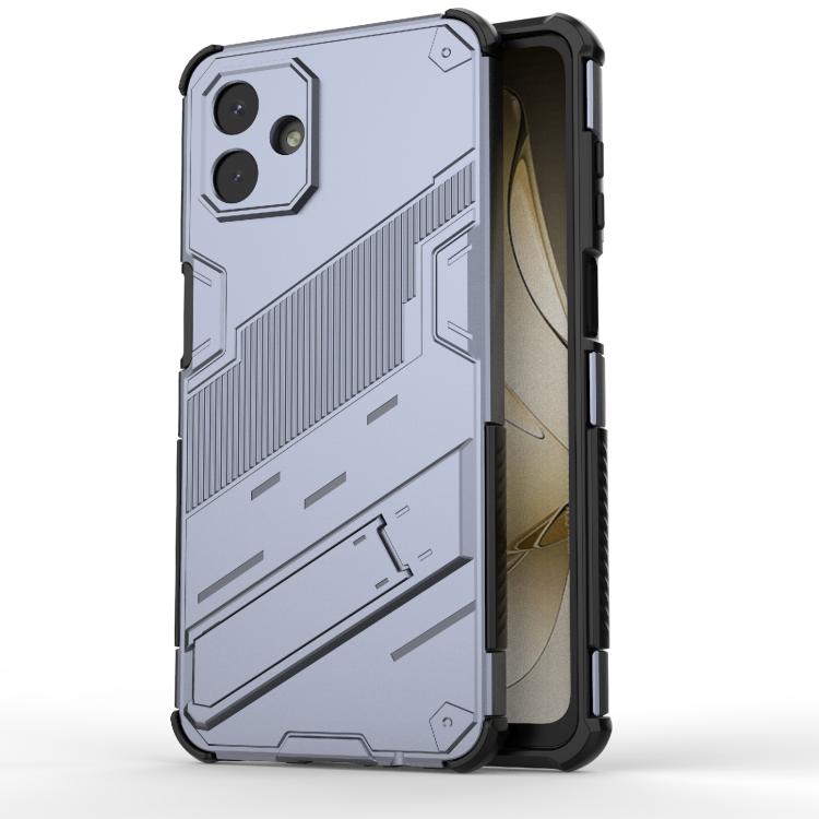 Custodia antiurto Punk Armor 2 in 1 PC + TPU con supporto invisibile per Samsung