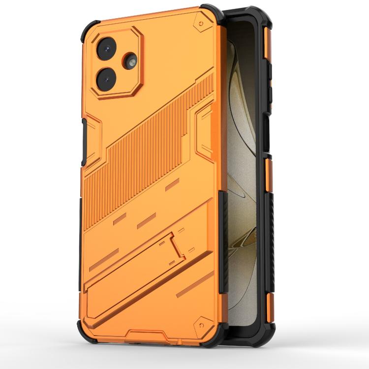 Custodia antiurto Punk Armor 2 in 1 PC + TPU con supporto invisibile per Samsung