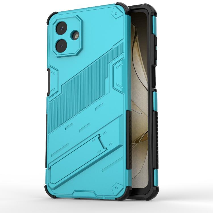 Custodia antiurto Punk Armor 2 in 1 PC + TPU con supporto invisibile per Samsung