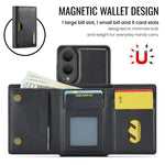 Custodia in pelle DG.MING M6 Series RFID per Samsung Galaxy S25 Edge, S25, S25+