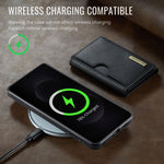 Custodia in pelle DG.MING M6 Series RFID per Samsung Galaxy S25 Edge, S25, S25+