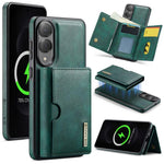 Custodia in pelle DG.MING M6 Series RFID per Samsung Galaxy S25 Edge, S25, S25+