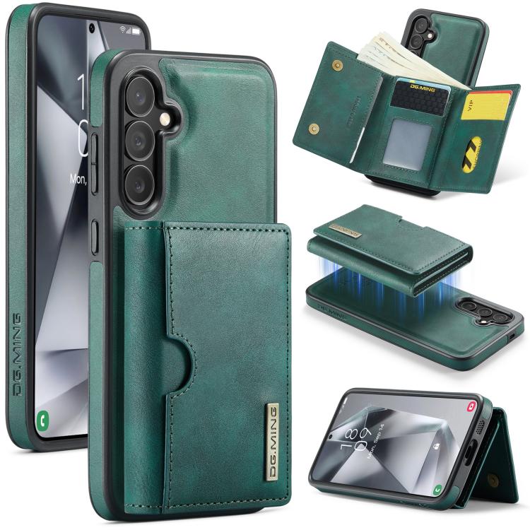 Custodia in pelle DG.MING M6 Series RFID per Samsung Galaxy S25 Edge, S25, S25+