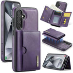 Custodia in pelle DG.MING M6 Series RFID per Samsung Galaxy S25 Edge, S25, S25+