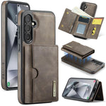Custodia in pelle DG.MING M6 Series RFID per Samsung Galaxy S25 Edge, S25, S25+