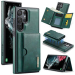 Custodia in pelle DG.MING M6 Series RFID per Samsung Galaxy S22 Ultra, S22+ e