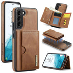 Custodia in pelle DG.MING M6 Series RFID per Samsung Galaxy S22 Ultra, S22+ e
