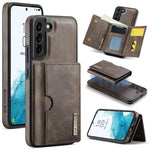 Custodia in pelle DG.MING M6 Series RFID per Samsung Galaxy S22 Ultra, S22+ e