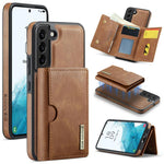 Custodia in pelle DG.MING M6 Series RFID per Samsung Galaxy S22 Ultra, S22+ e