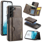 Custodia in pelle DG.MING M6 Series RFID per Samsung Galaxy S22 Ultra, S22+ e