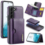 Custodia in pelle DG.MING M6 Series RFID per Samsung Galaxy S22 Ultra, S22+ e