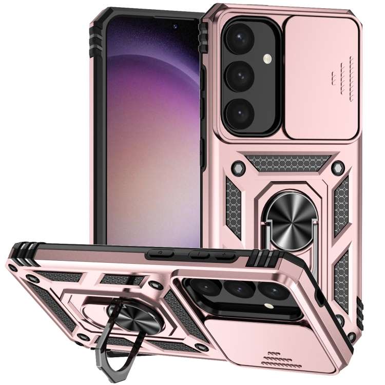 Custodia con supporto scorrevole Camshield per Samsung Galaxy S25 FE 5G, Samsung