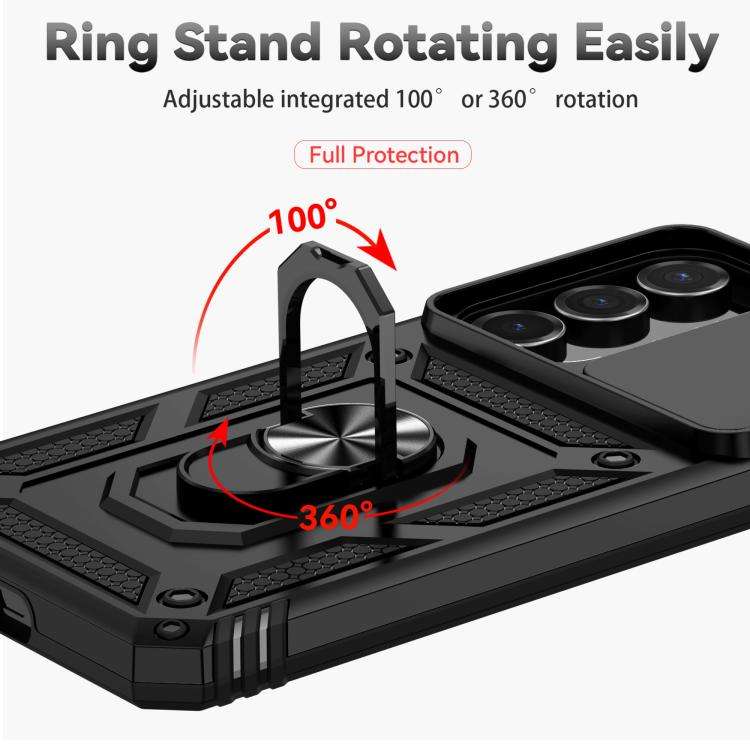 Custodia con supporto scorrevole Camshield per Samsung Galaxy S25 FE 5G, Samsung