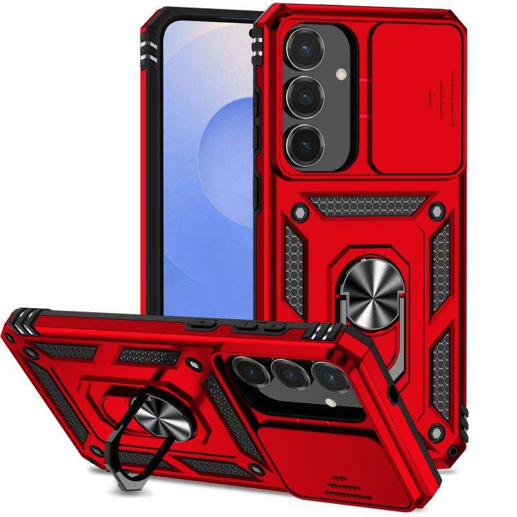 Custodia con supporto scorrevole Camshield per Samsung Galaxy S25 FE 5G, Samsung