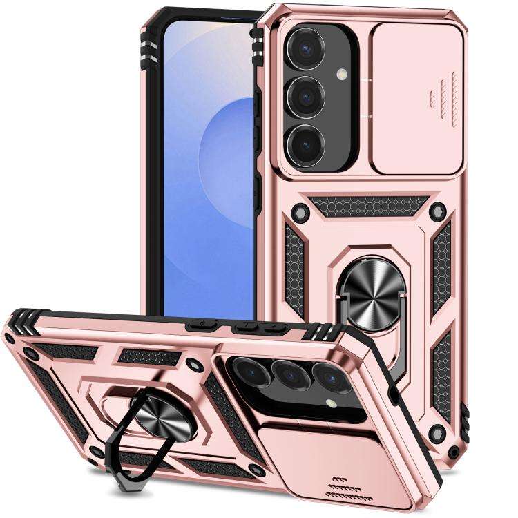 Custodia con supporto scorrevole Camshield per Samsung Galaxy S25 FE 5G, Samsung