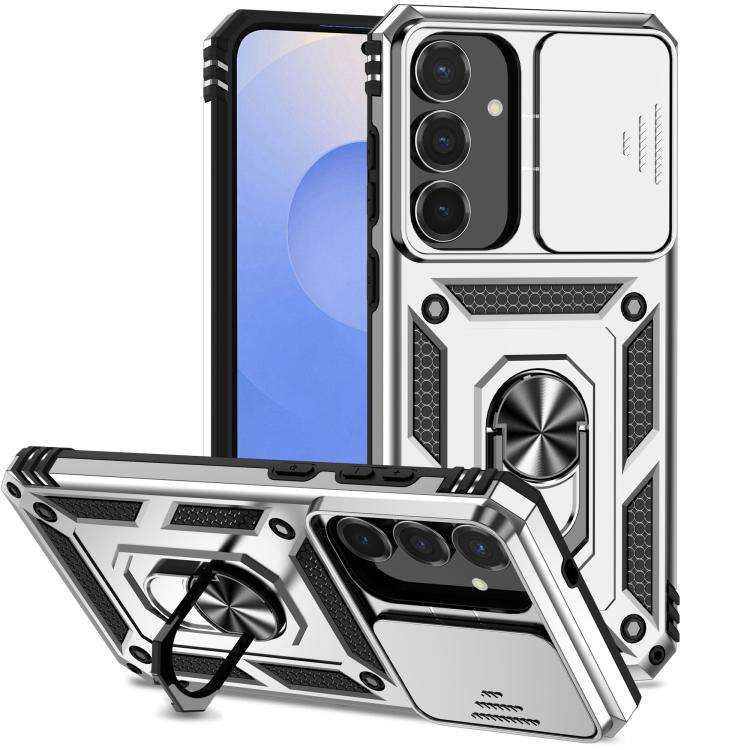 Custodia con supporto scorrevole Camshield per Samsung Galaxy S25 FE 5G, Samsung