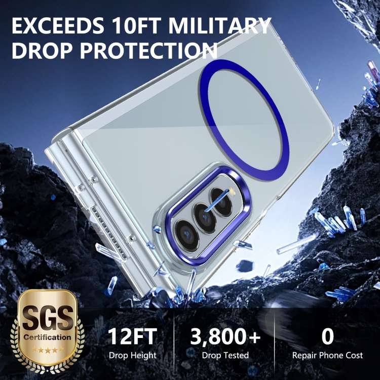 Custodia trasparente con MagSafe per Samsung Galaxy Z Fold3 5G
