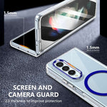 Custodia trasparente con MagSafe per Samsung Galaxy Z Fold3 5G