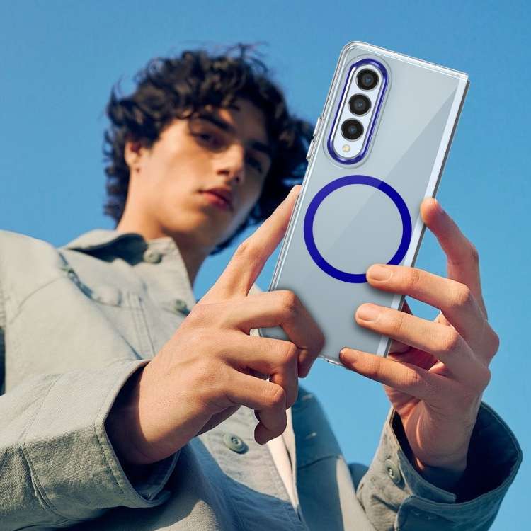 Custodia trasparente con MagSafe per Samsung Galaxy Z Fold3 5G