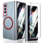 Custodia trasparente con MagSafe per Samsung Galaxy Z Fold3 5G