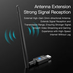 Adattatore WiFi USB dual-band EDUP EP-AX900 900Mbps
