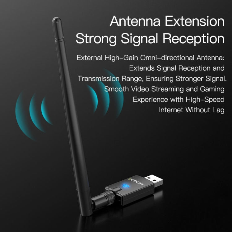 Adattatore WiFi USB dual-band EDUP EP-AX900 900Mbps
