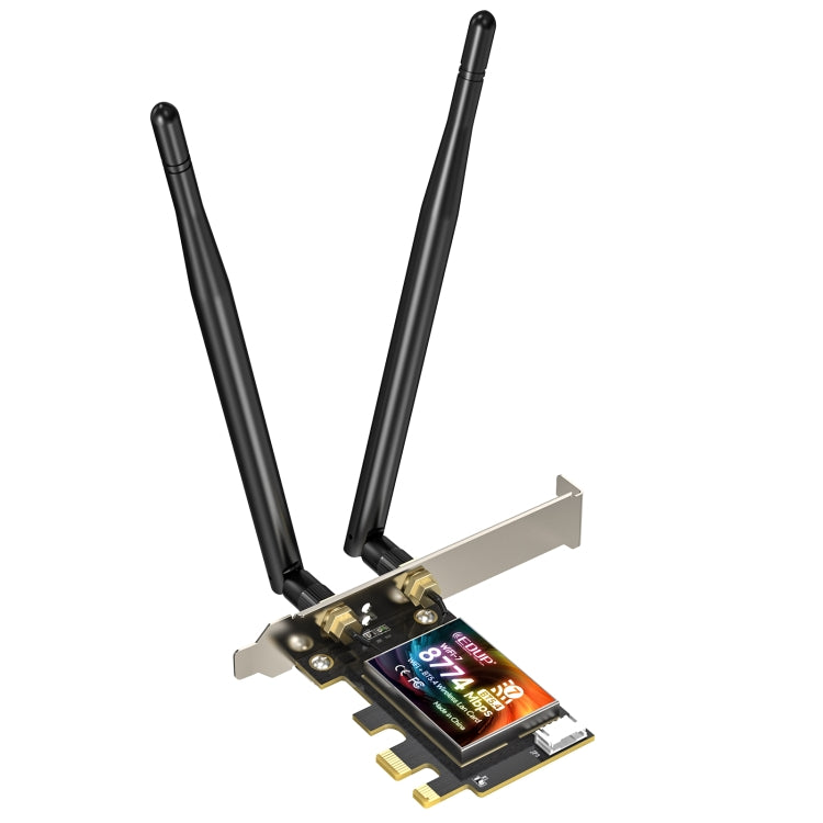 Adattatore WiFi EDUP EP-BE9715 Tri-Band PCI-E Bluetooth 5.4