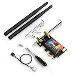 Adattatore WiFi EDUP EP-BE9715 Tri-Band PCI-E Bluetooth 5.4